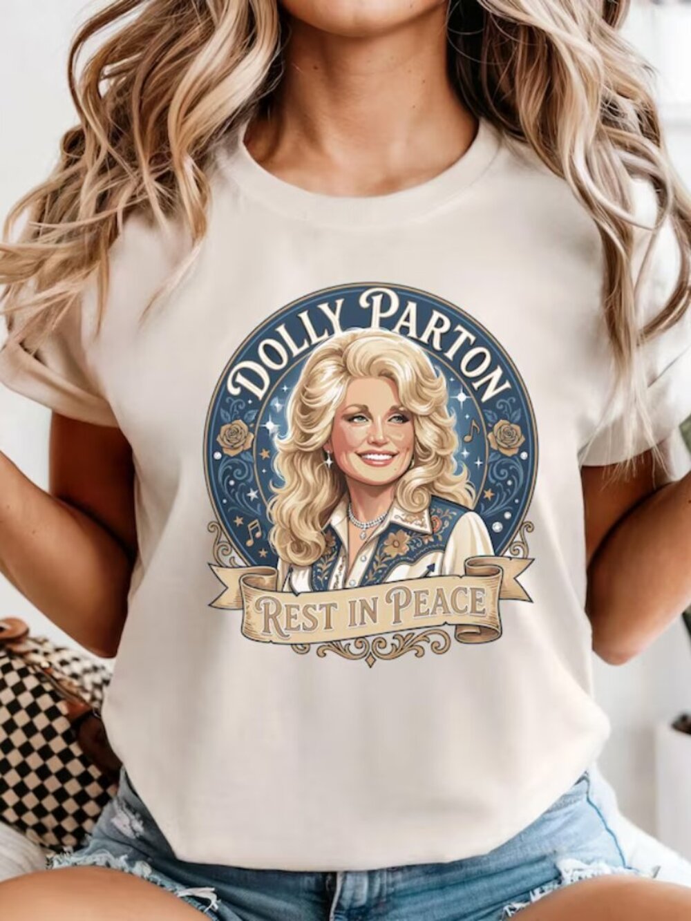 Dolly Parton Memorial Shirt, In Loving Memories Tee